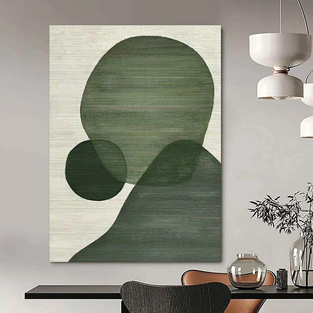 Custom-Sized Handmade Abstract Art for Office & Hallway DLZ1434
