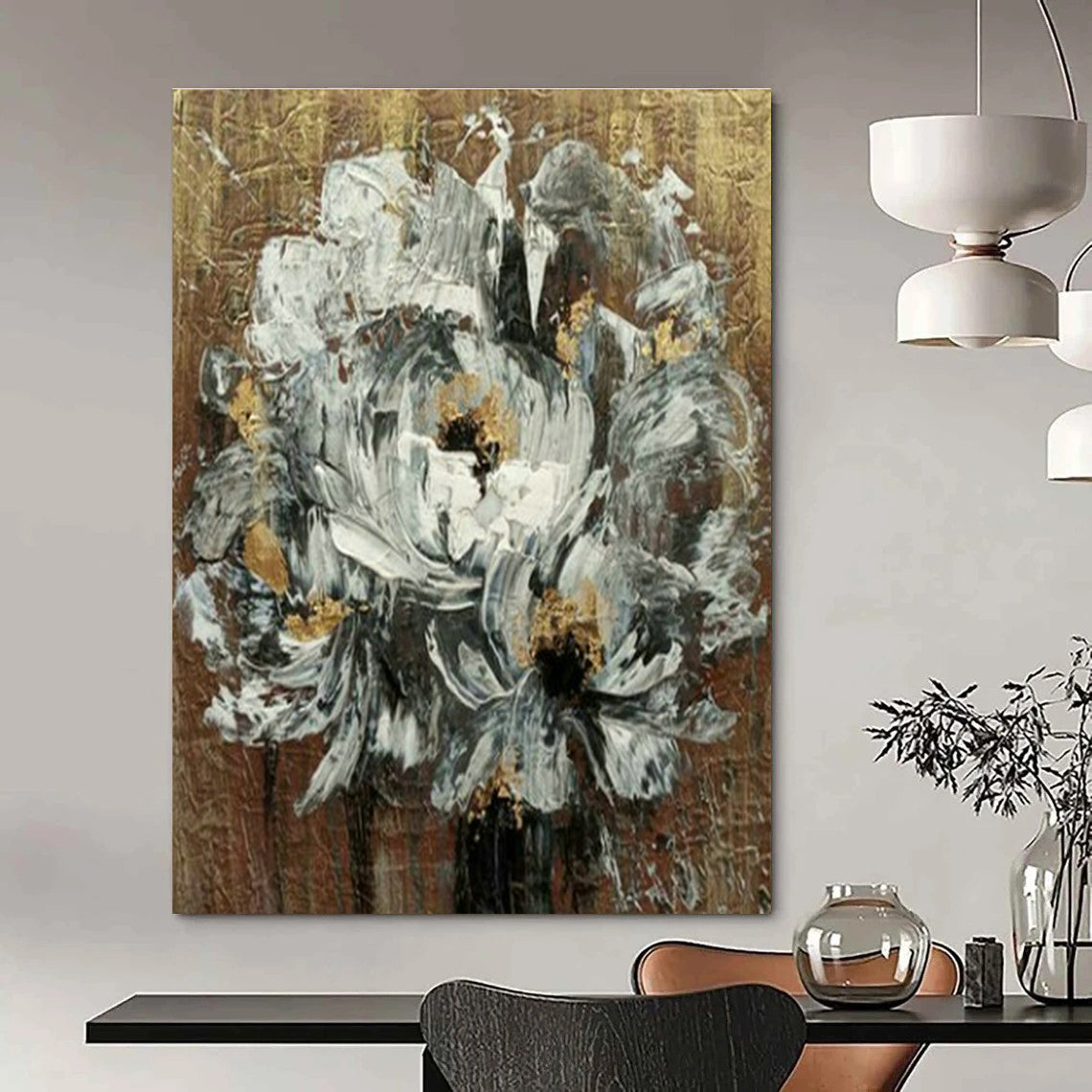 Humongous Made-to-Design Handmade Abstract Painting for Living Room & Office DLZ2107