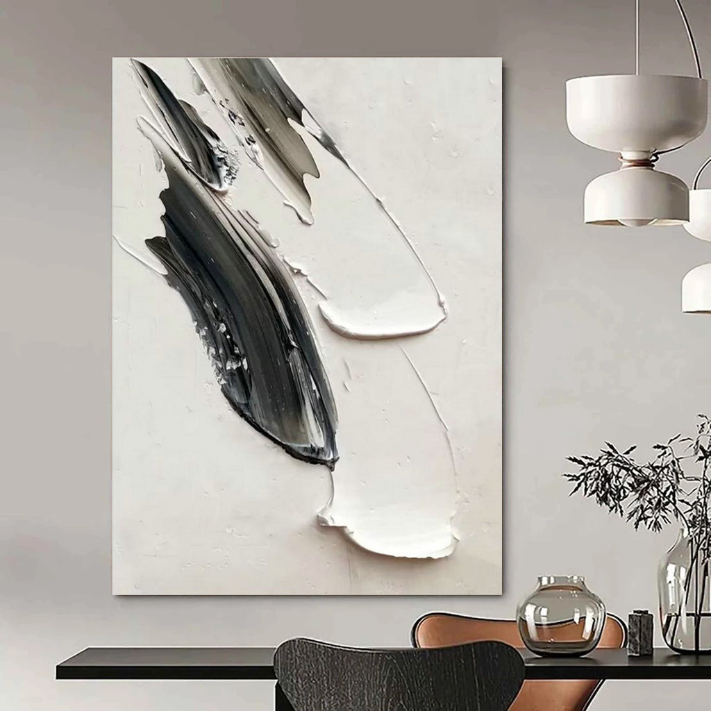 Custom Hand-Painted Abstract Decor for Office & Bedroom Alcove DLZ2369
