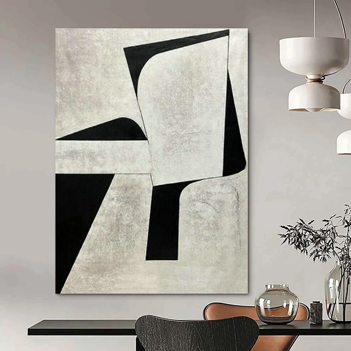 Hand-Crafted Abstract Wall Decor for Office and Living Room DLZ1516