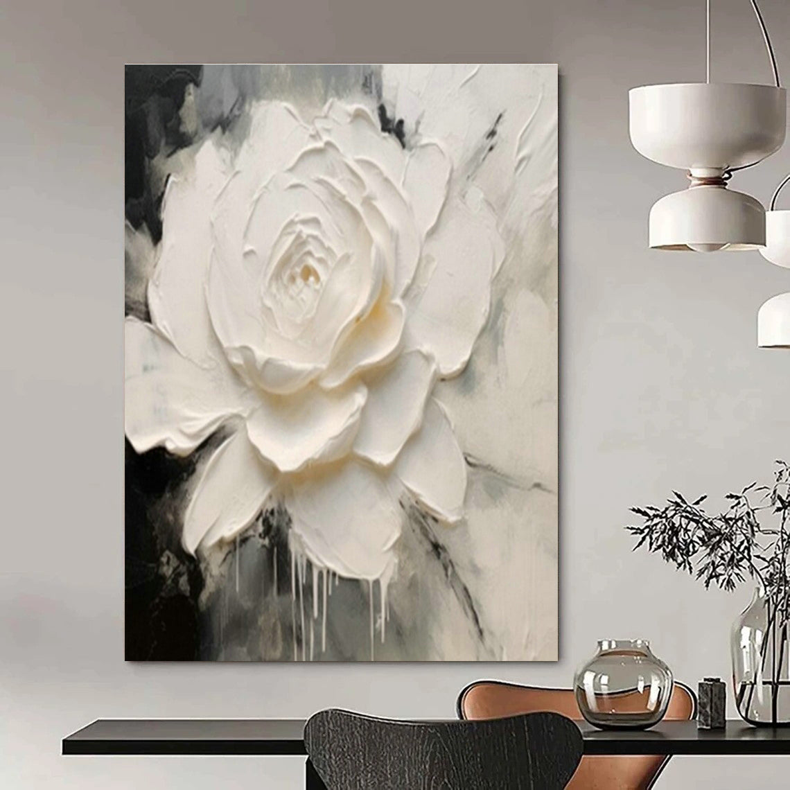 Colossal Tailor - Made Hand Painted Abstract Wall Art for Cottages & Bedroom DLZ2117