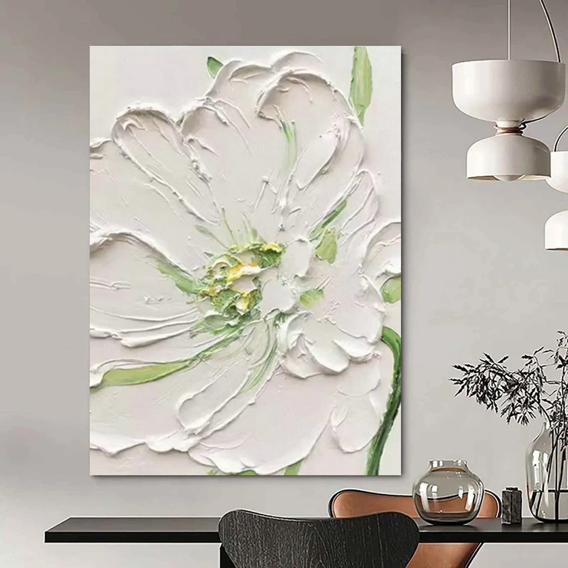 Custom - Composed Handcrafted Abstract Wall Art for Cottage Office & Hallway DLZ1405