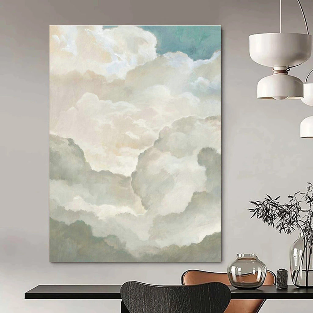 Tremendous Custom Hand - Painted Abstract Paintings for Bedroom Balcony Retreats & Office Rooftop Gardens DLZ0616