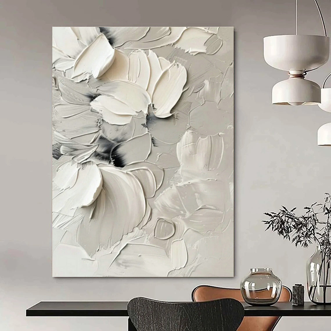 Massive Custom Abstract Paintings for Dining Room Banquet Halls & Office Conference Rooms DLZ0828