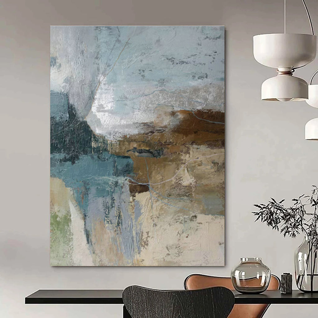 Immense - Sized Custom Abstract Canvases for Bedroom Intimacy DLZ0400
