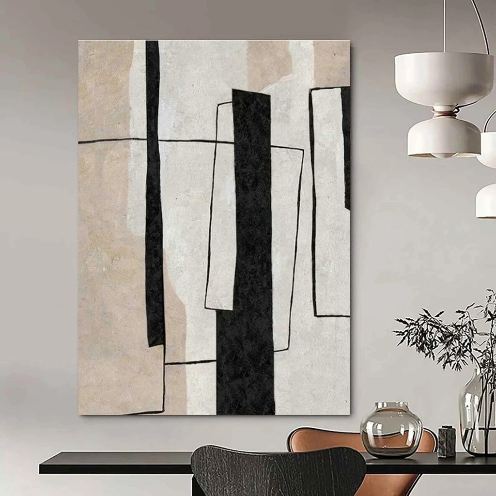 Gigantic Tailored Handmade Abstract Painting for Entryway & Living Room DLZ2067