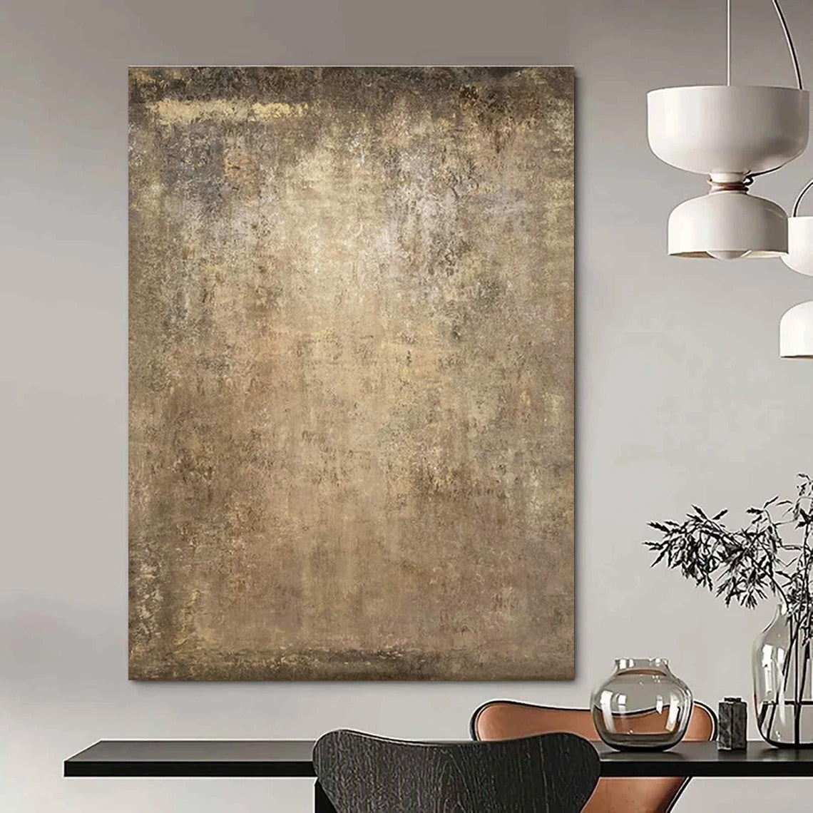 Extra-Large Tailored Abstract Painting for Hallway & Living Room DLZ1215