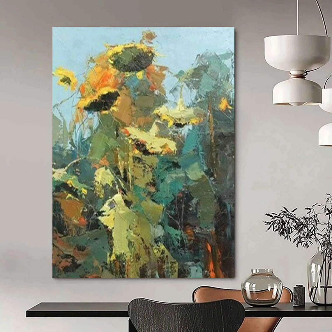 Hand-Crafted Abstract Decor for Bedroom and Cottage Hallway DLZ1611