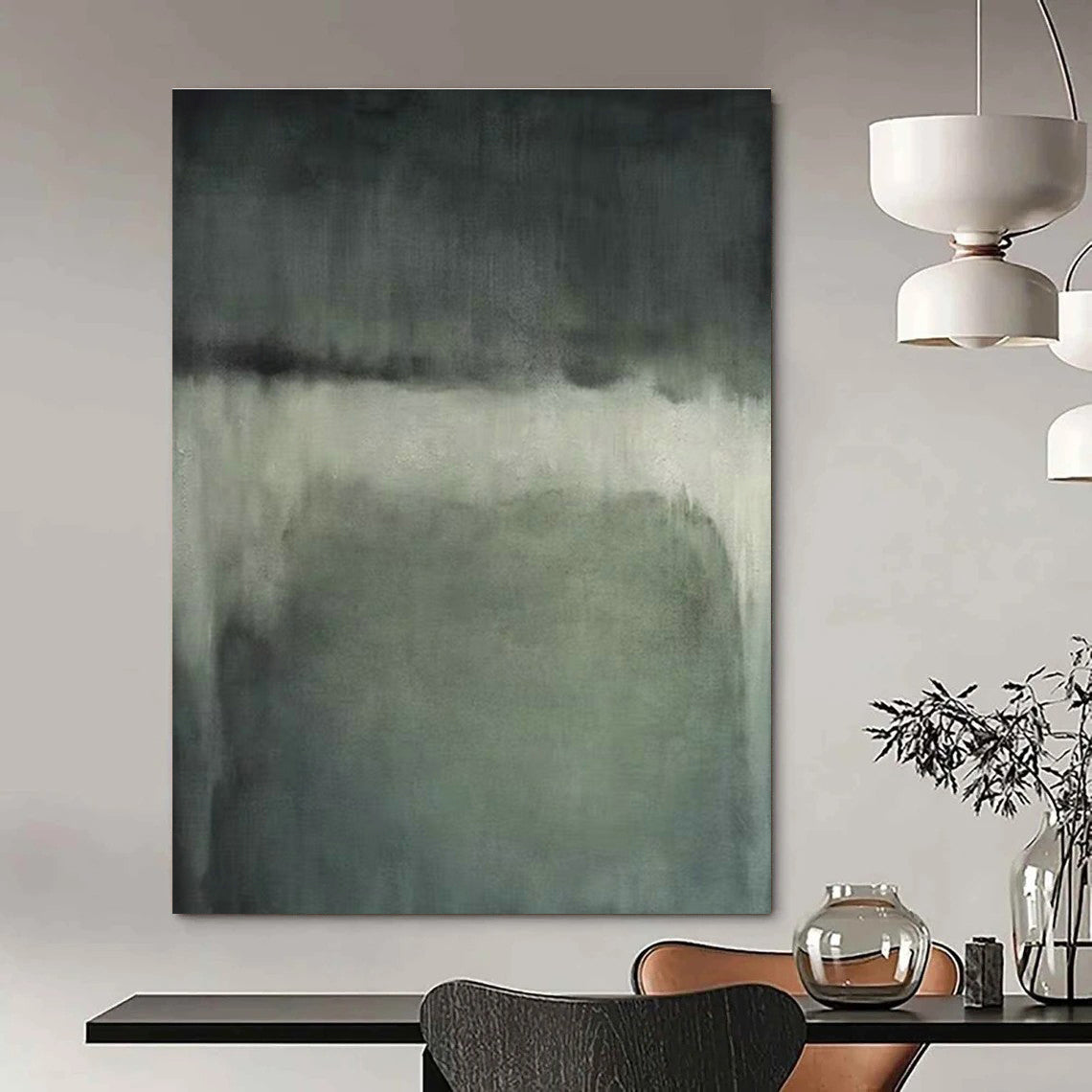 Oversized Custom Abstract Canvas for Dining Room & Cottage Bedroom DLZ1200