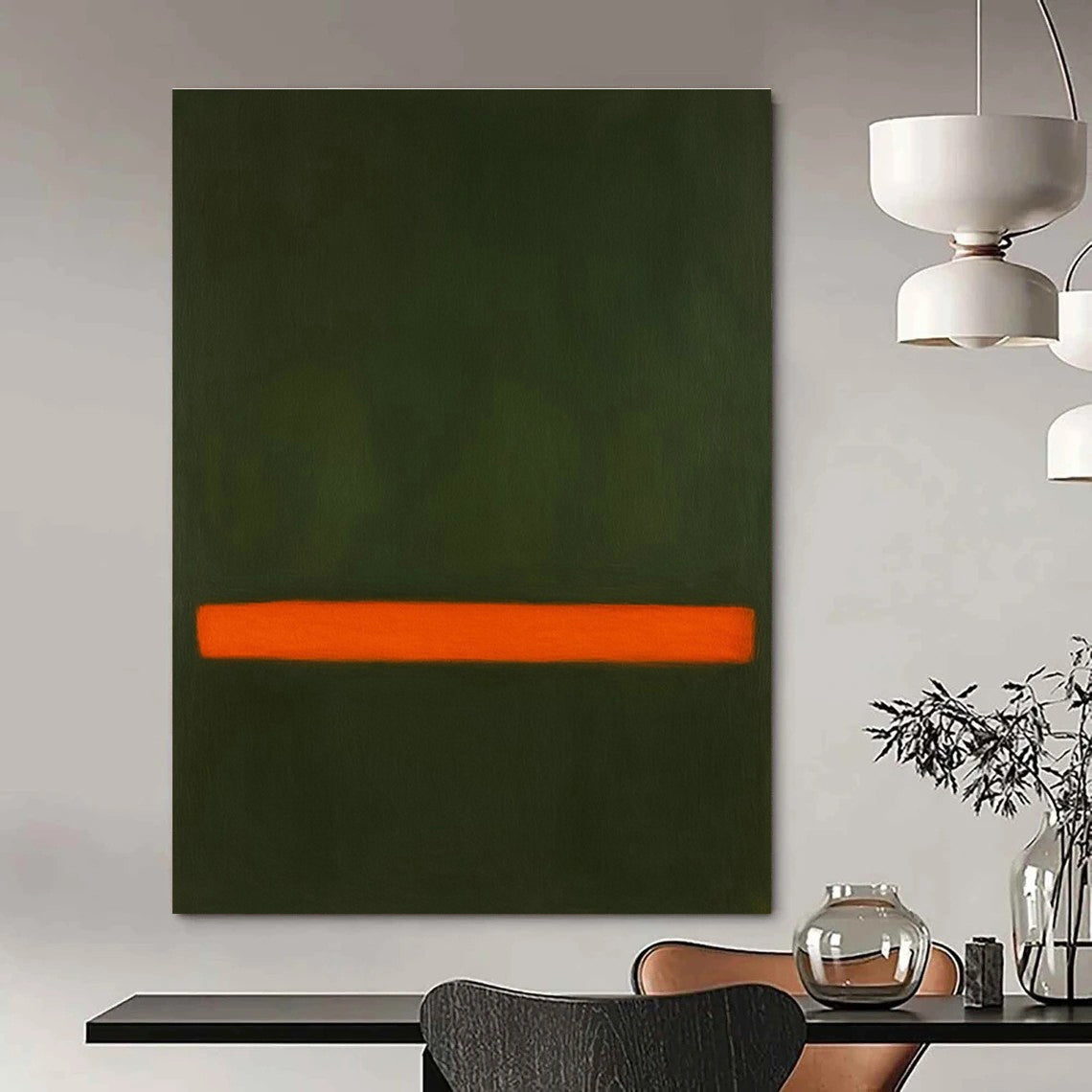 Vast Custom-Conceptualized Hand Painted Abstract Wall Decor for Entryway & Hallway DLZ2102