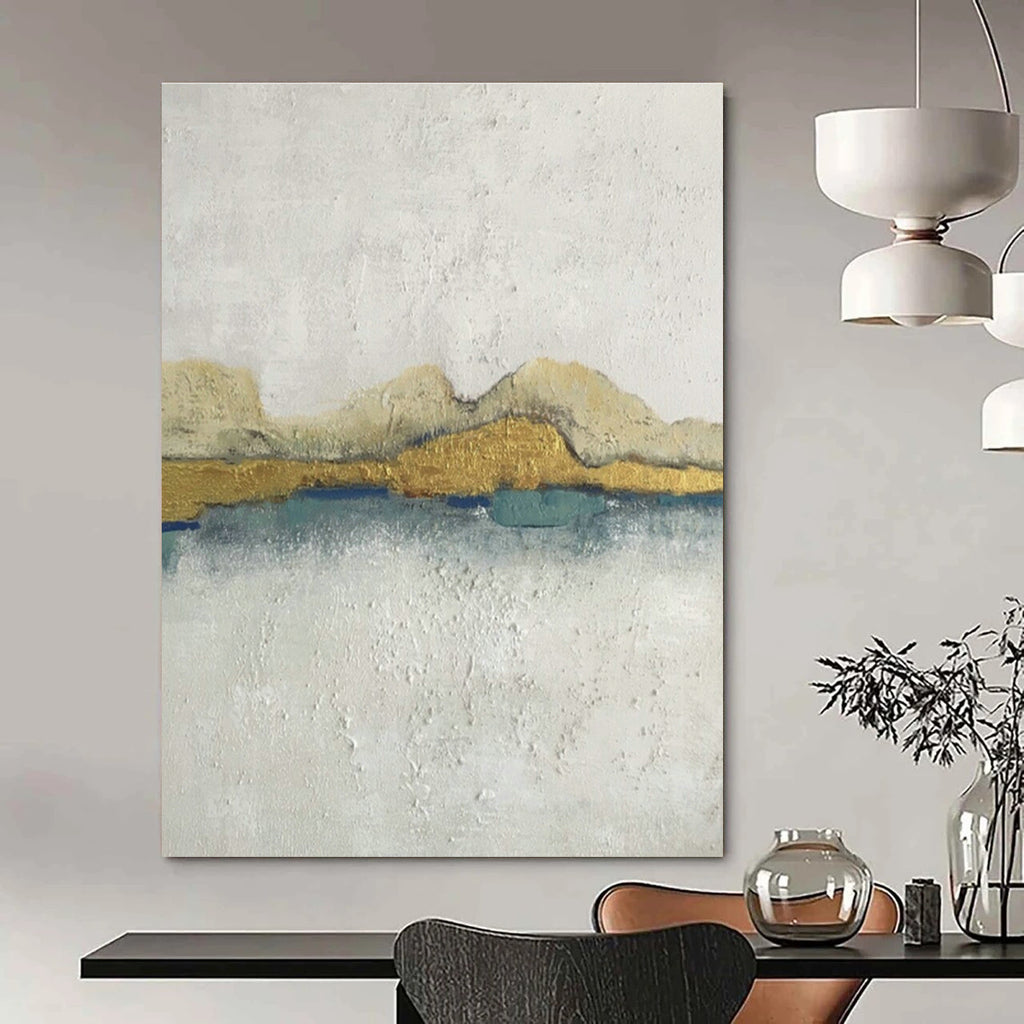 Custom Hand - Painted Abstract Art for Bedroom and Living Room DLZ0627
