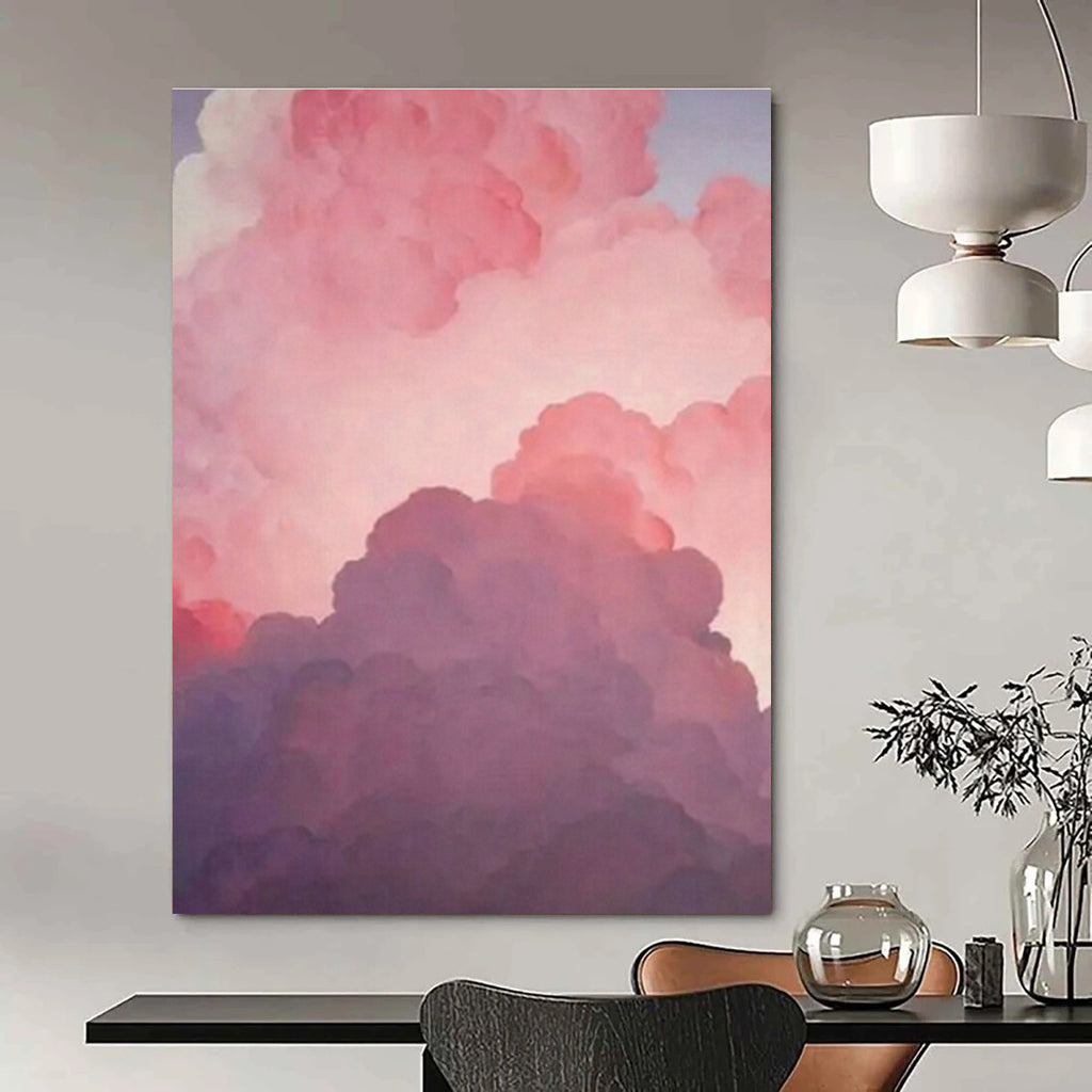 Oversized Hand - Painted Abstract Canvases for Office Waiting Areas & Dining Room Wet Bars DLZ0593