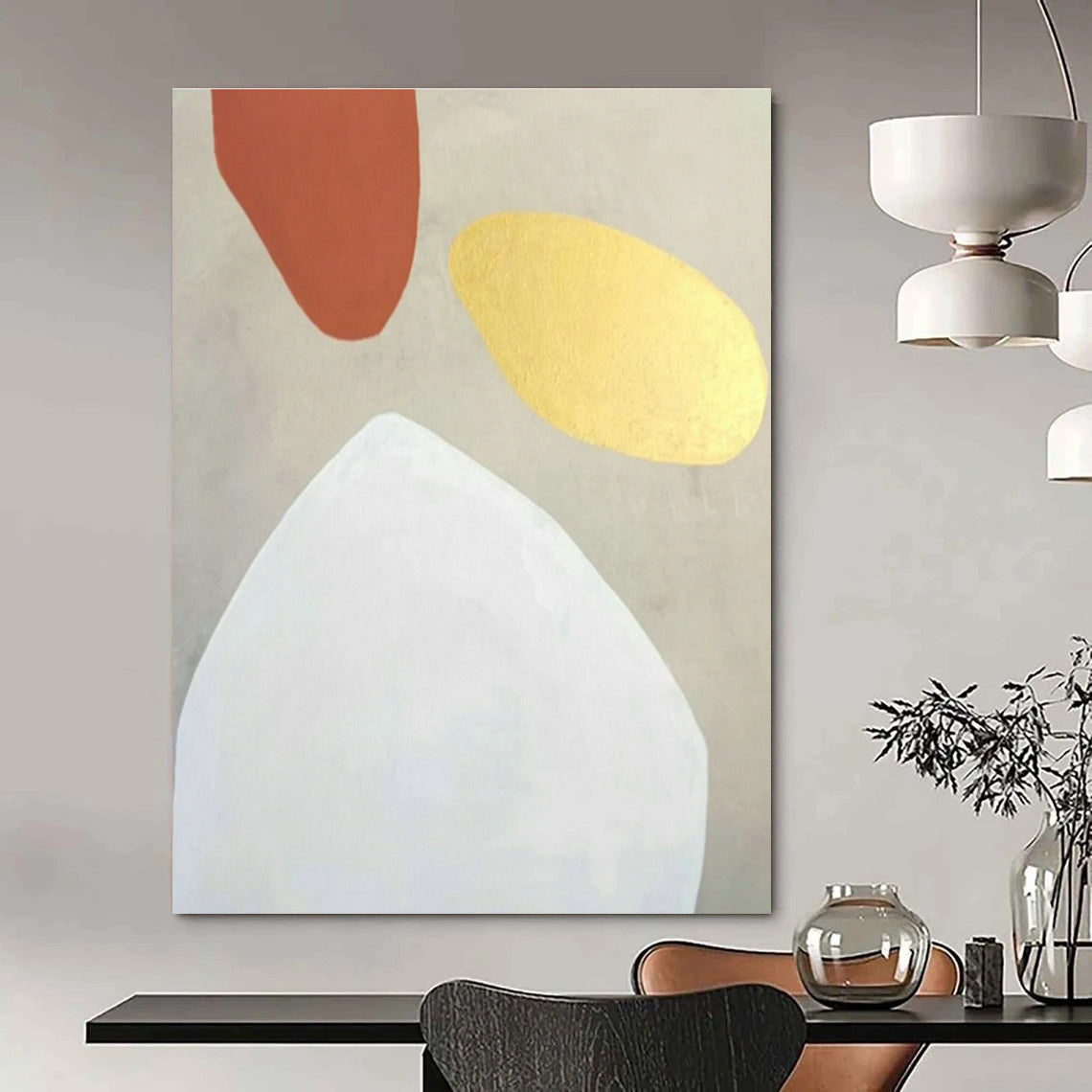 Gargantuan Custom Abstract Wall Art for Hallway & Living Room DLZ1085