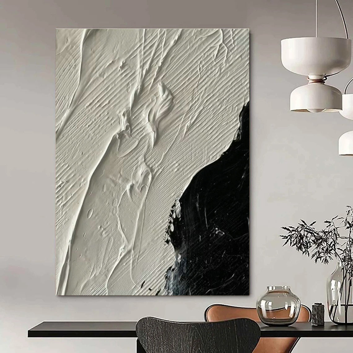 Handmade Abstract Wall Art for Living Room & Cottage Bedroom DLZ1335