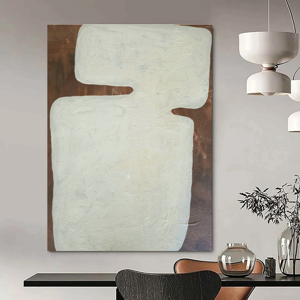 Expansive Custom Abstract Wall Hanging for Dining Room & Entryway DLZ1089