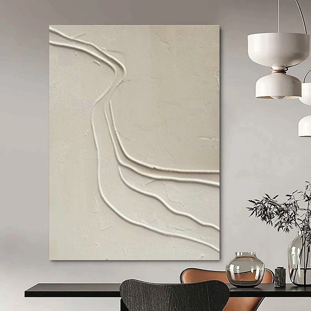 Large Customizable Hand-Painted Abstract Art for Hallway Coat Rack Wall and Living Room Entertainment Center Wall DLZ1997