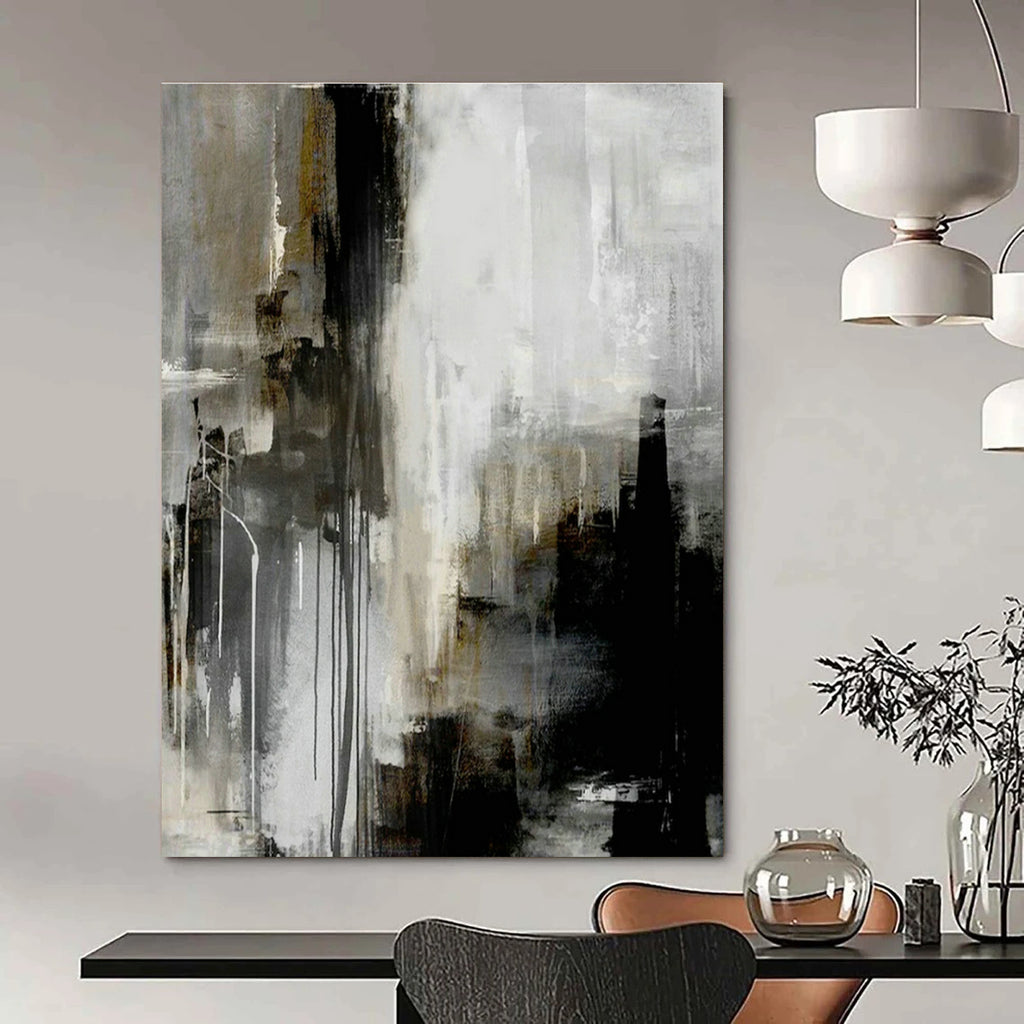 Colossal Custom-Made Hand-Painted Abstract Art for Living Room & Bedroom DLZ2064