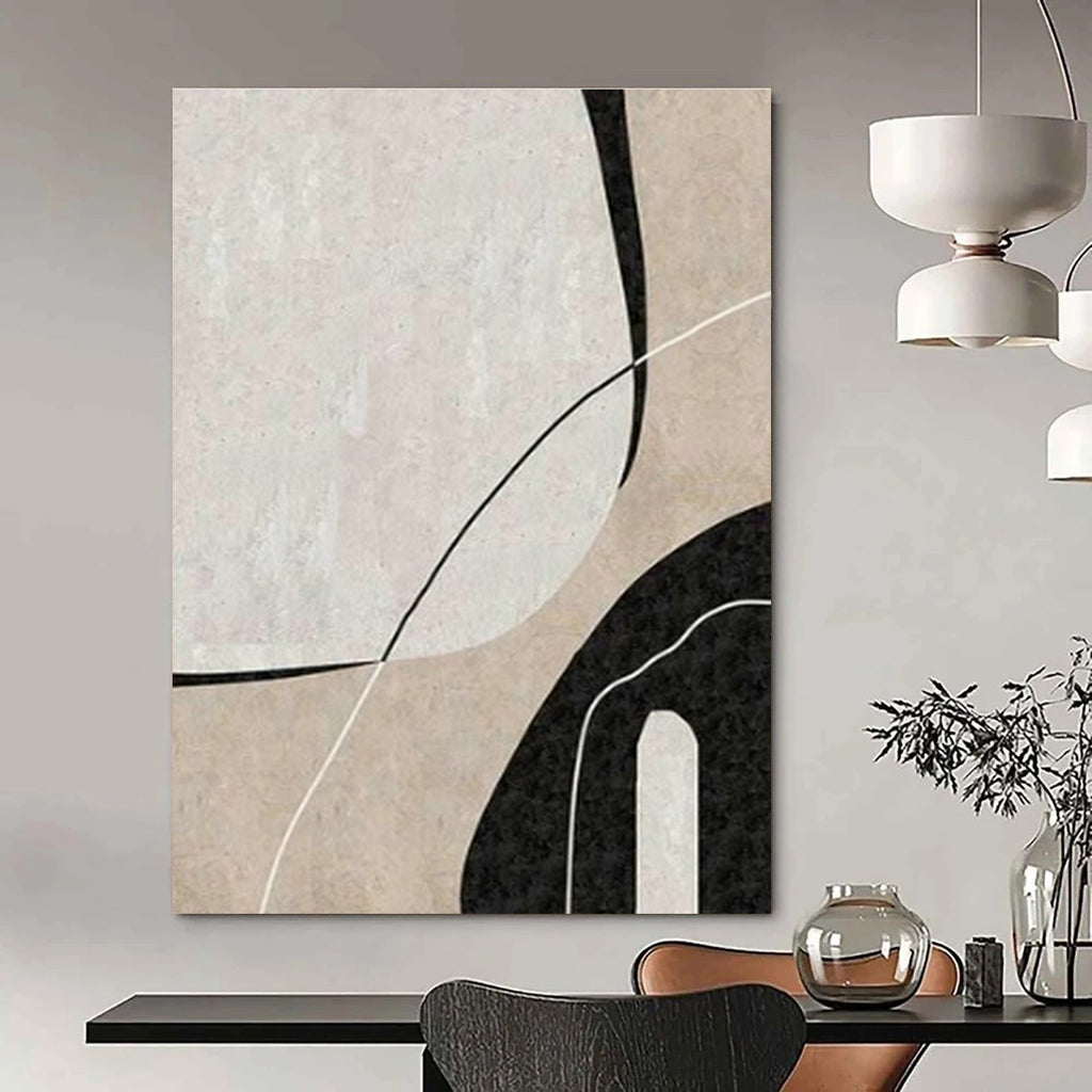 Large Handmade Abstract Painting for Living Room & Dining Room DLZ2007