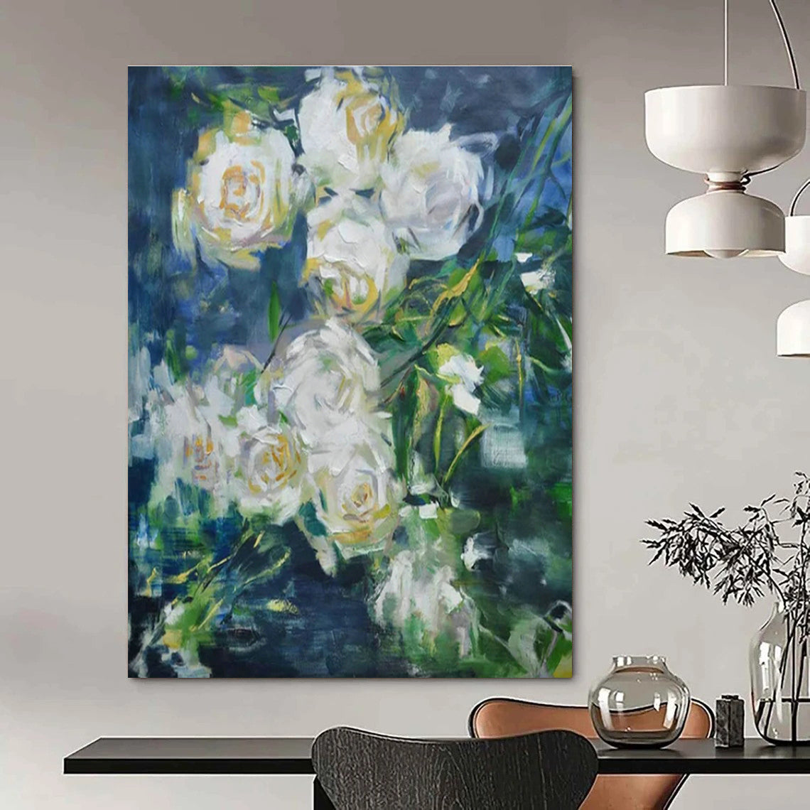 Handmade Abstract Wall Art for Cottage Office Mouse Pad Storage Wall & Hallway Pet Bed Mat Niche DLZ1779