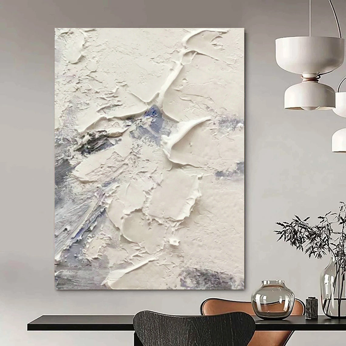 Colossal-Scale Custom Abstract Painting for Living Room & Cottage Hallway DLZ1265