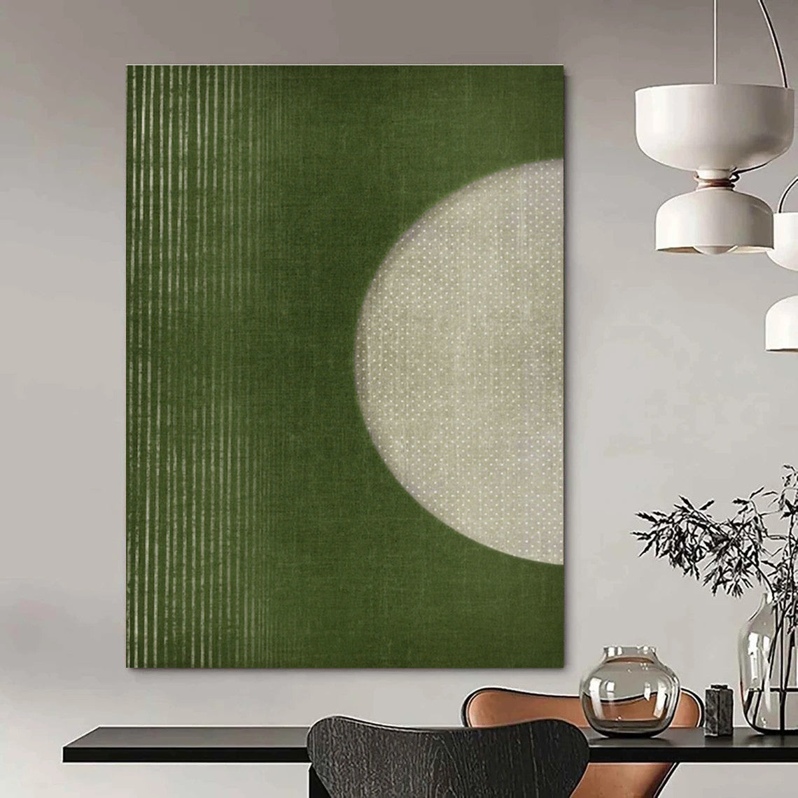 Premium Hand - Painted Abstract Artwork for Dining Room & Entryway DLZ1367
