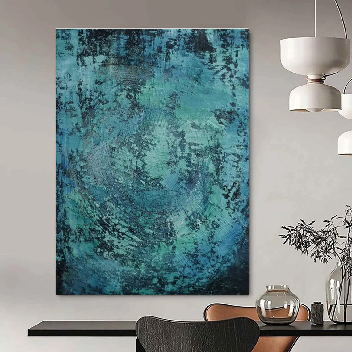 Abstract Hand - Painted Canvases for Living Room and Dining Room DLZ0761