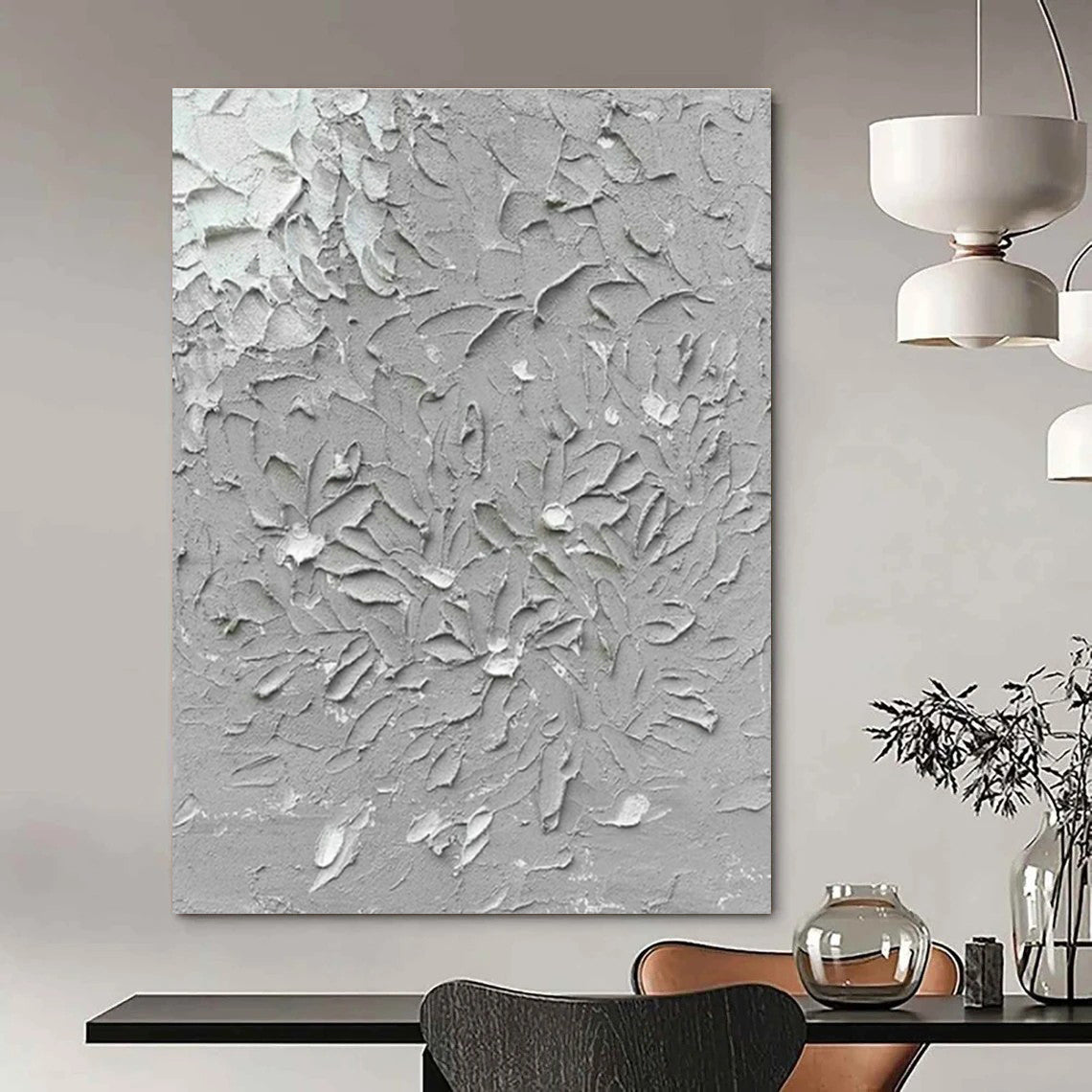 Handmade Abstract Art for Cottage Office Whiteboard Wall and Hallway Message Board Area DLZ1693