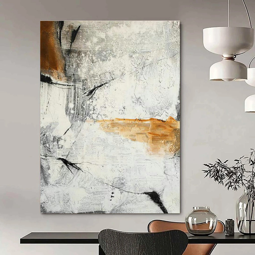 Big Custom - Formulated Hand Painted Abstract Art for Office and Hallway DLZ2157