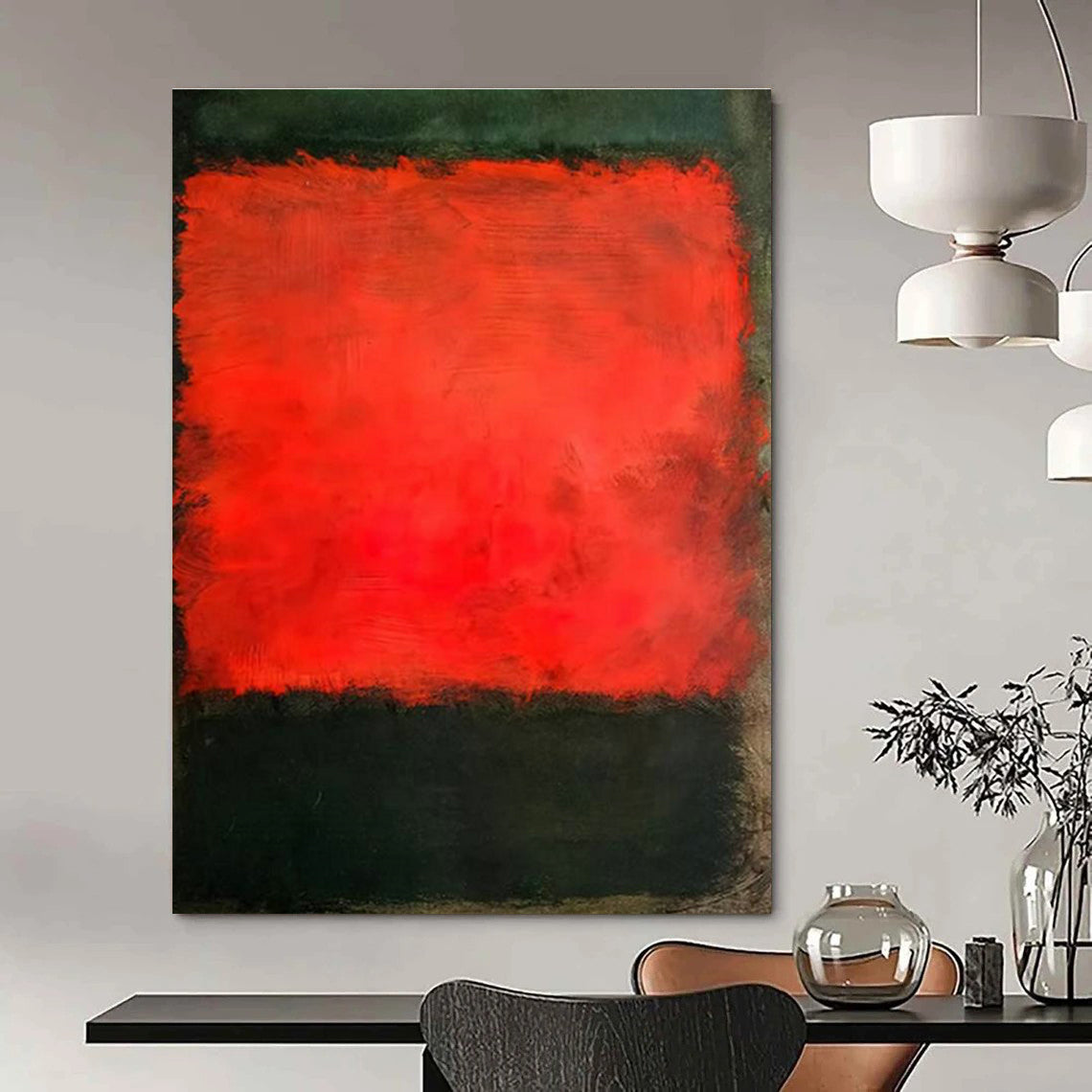 Custom Handmade Abstract Wall Art for Bedroom & Hallway DLZ2314