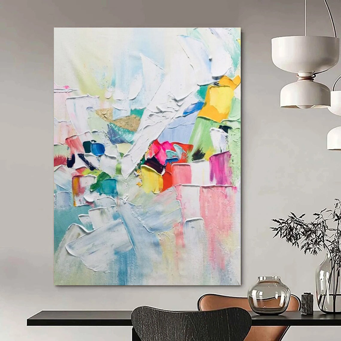 Colorful Modern Abstract Painting ADGE267
