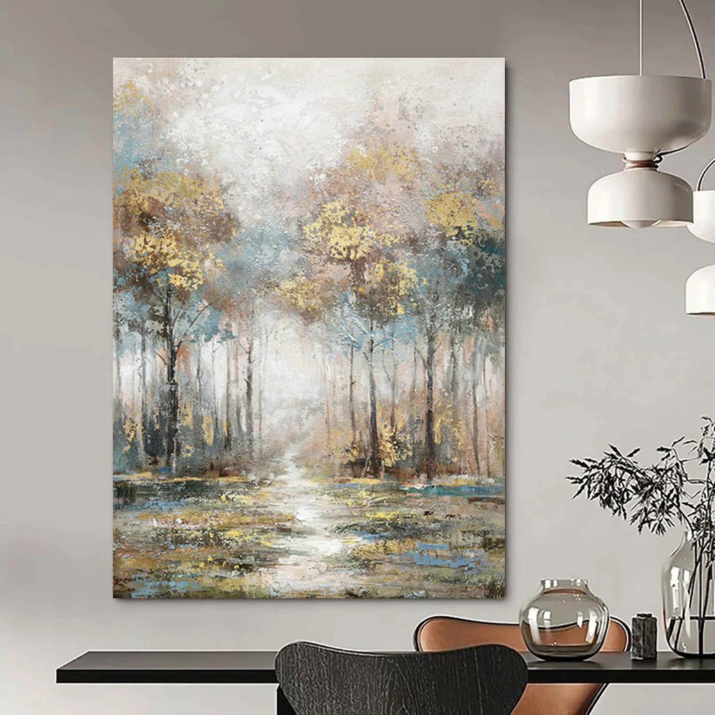Humongous Made - to - Design Handmade Abstract Painting for Living Room & Office DLZ2133