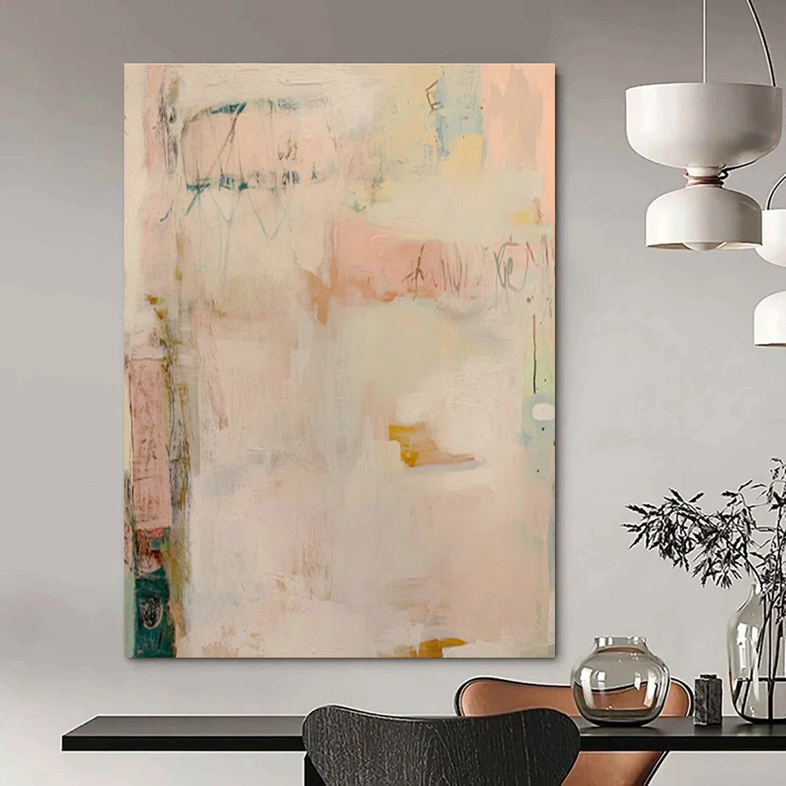 Handmade Abstract Wall Art for Office and Living Room DLZ1529