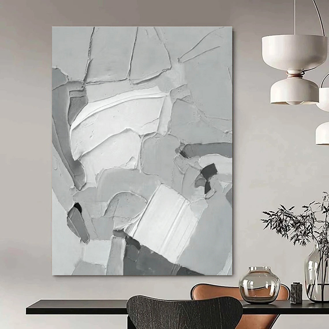 Titanic Custom Abstract Art for Bedroom Walk - in Closets with Islands & Office Data Centers DLZ0619