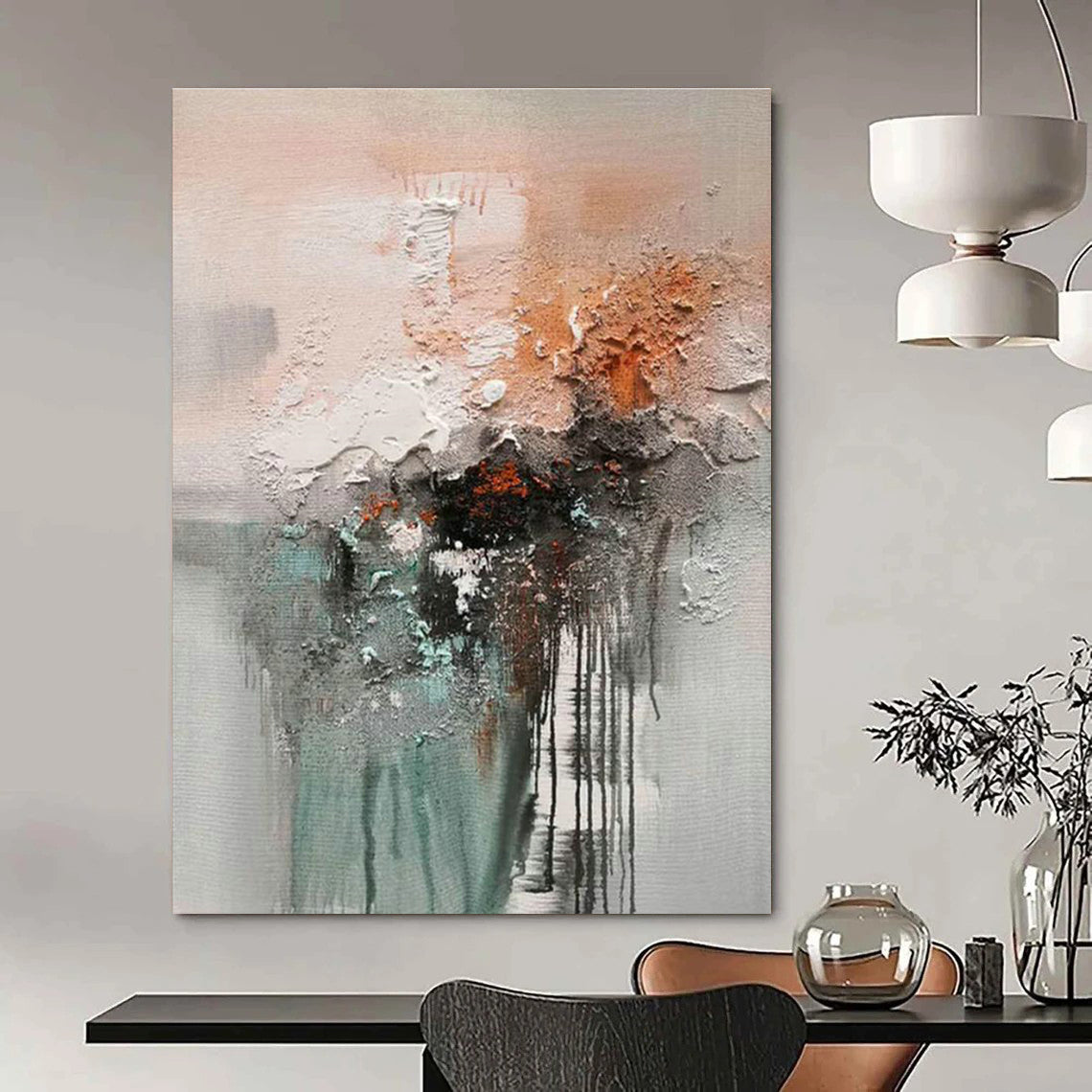 Immense Custom - Tailored Abstract Wall Art for Bedroom & Living Room DLZ2264