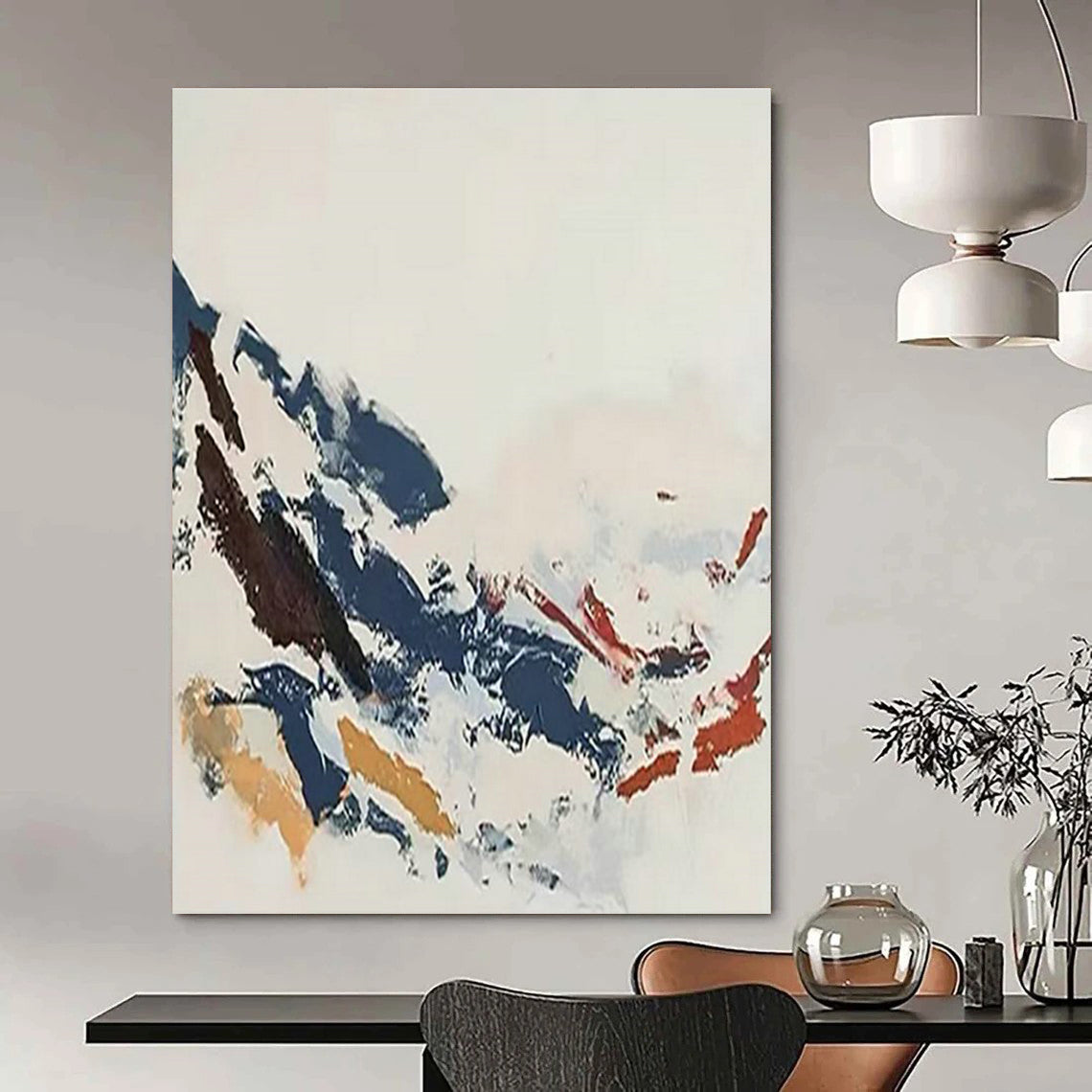 Stupendous Custom-Bespoke Handmade Abstract Canvas for Office & Bedroom DLZ2248