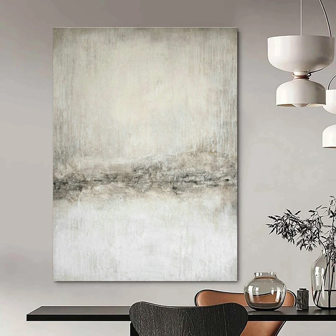 Immense - Proportioned Personalized Abstract Canvas for Office & Bedroom DLZ1075