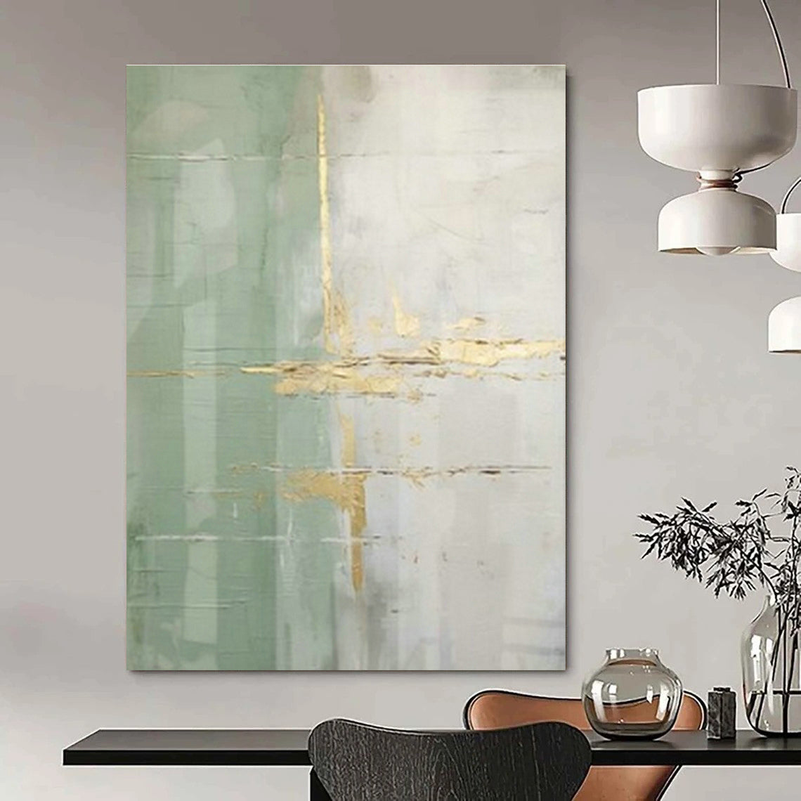 Extra-large Custom Handmade Abstract Wall Decor for Bedroom Walk-in Dressing Room Wall and Dining Room Dessert Station Wall DLZ1940