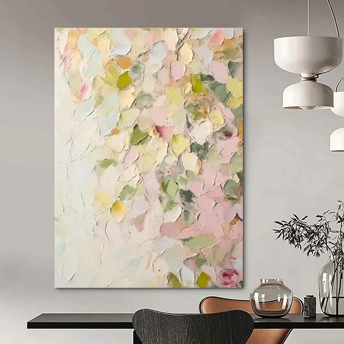 Large - Scale Handmade Abstract Wall Hanging for Living Room & Hallway DLZ1398