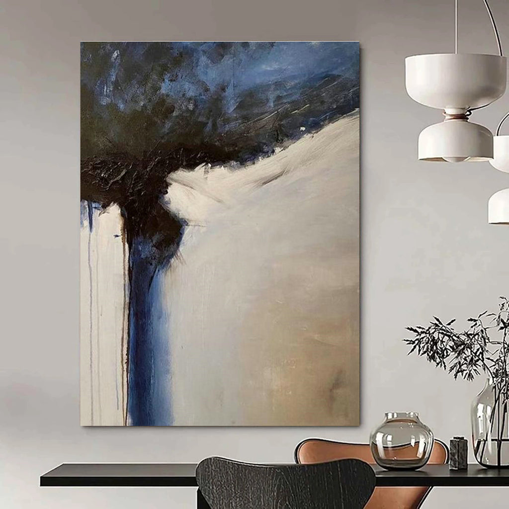 Humongous Scale Custom-Engineered Handmade Abstract Painting for Office & Dining Room DLZ2199