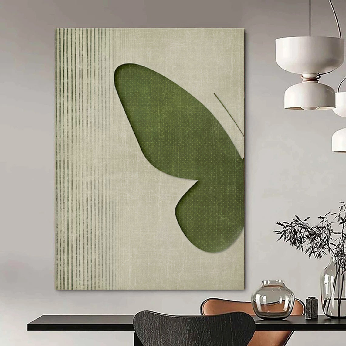 Handcrafted Abstract Gallery - Wrap Canvas for Hallway & Entryway DLZ1376