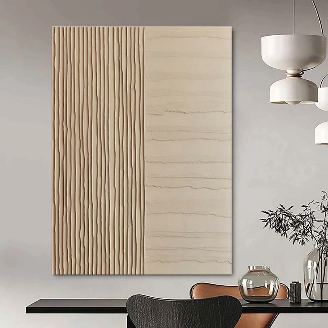 Ginormous Custom-Designed Handmade Abstract Wall Art for Cottages & Living Room DLZ2178