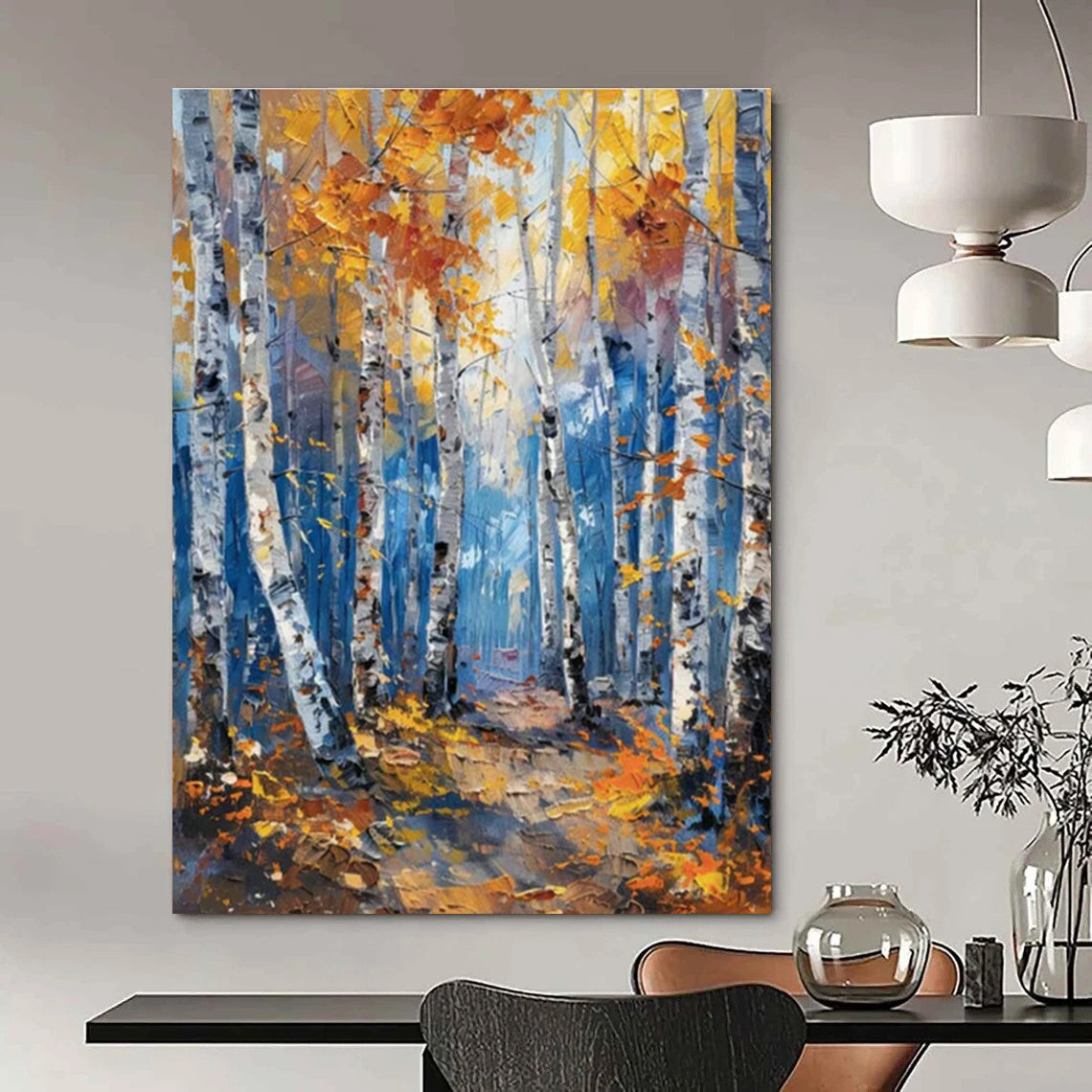 Handcrafted Abstract Wall Art Series for Cottage Bedroom & Living Room DLZ1413