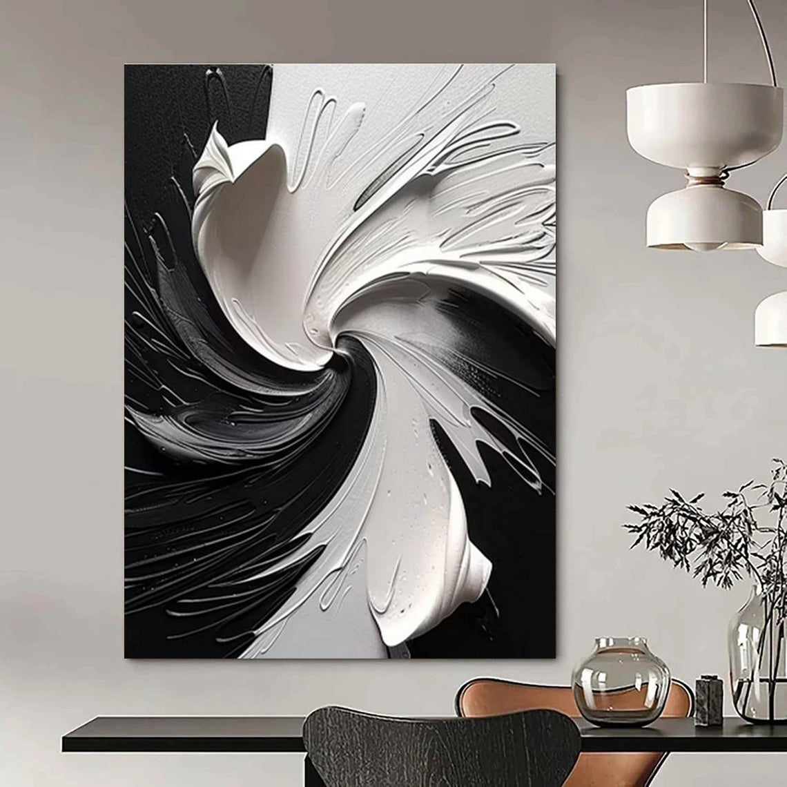 Stupendous Custom-Fit Handmade Abstract Wall Decor for Entryway & Cottage DLZ2174