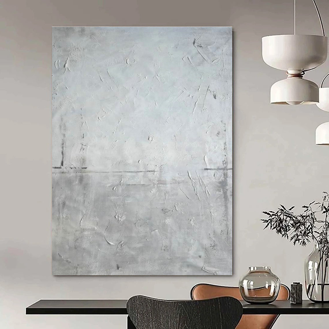 Hand-Painted Abstract Wall Art for Cottage Living Room & Bedroom DLZ2281