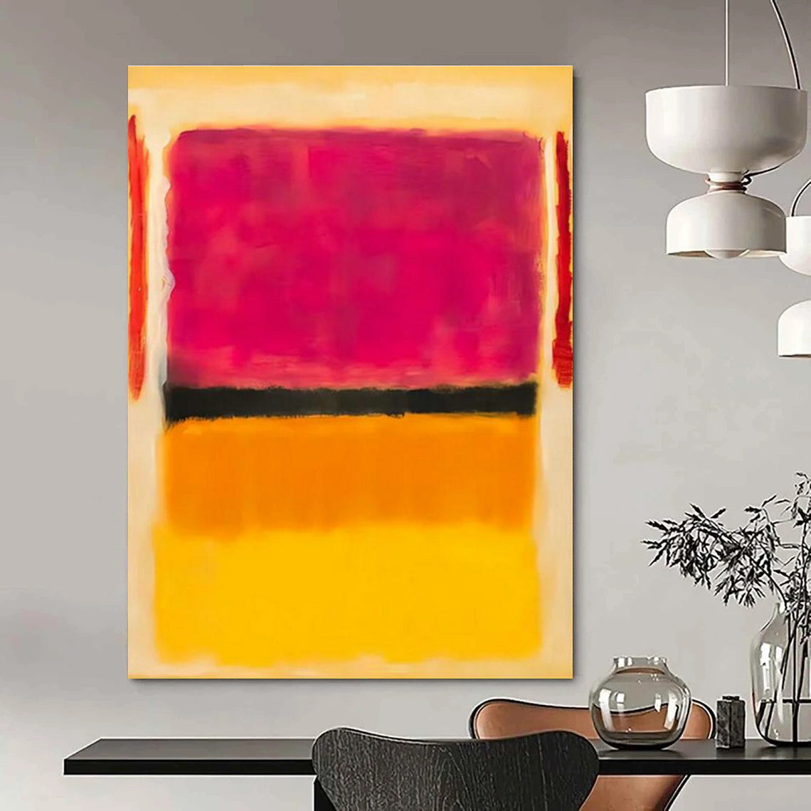Large Handmade Abstract Canvas for Bedroom & Office DLZ2309