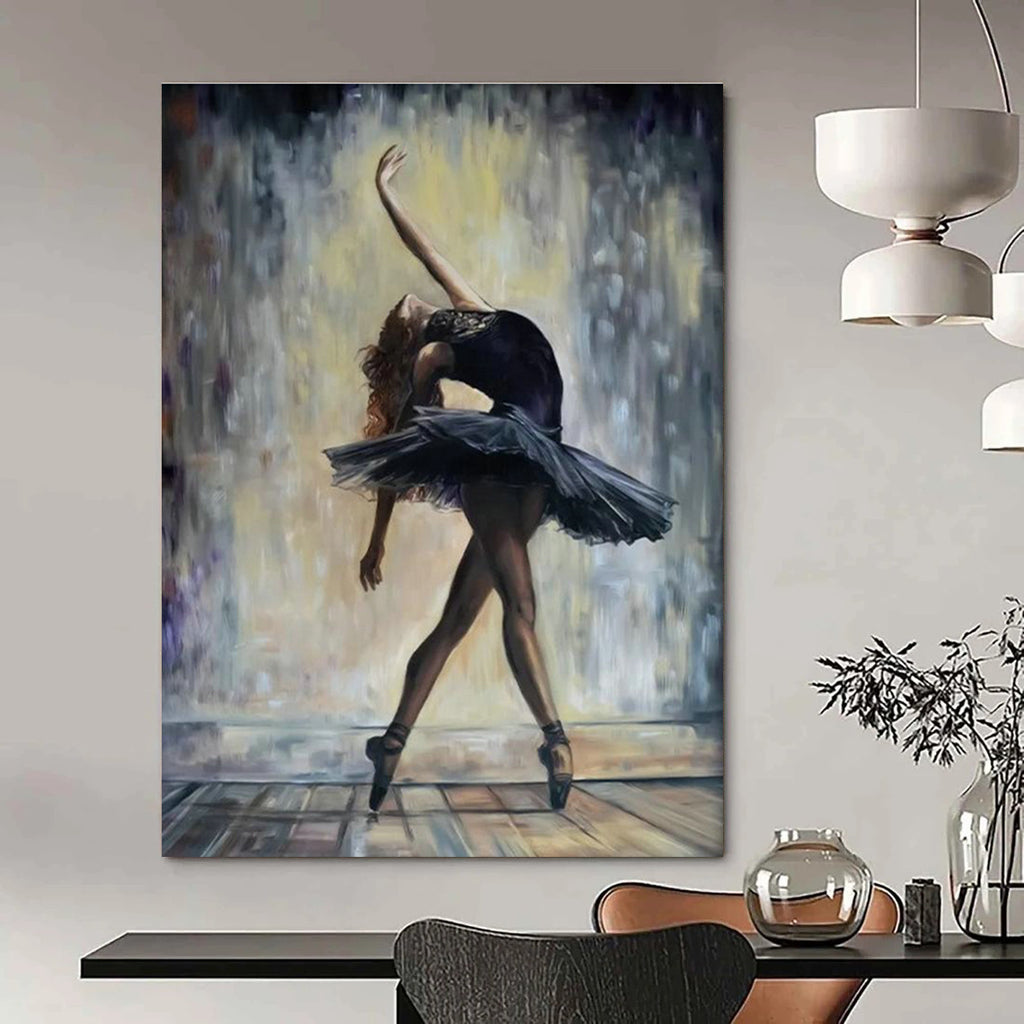 Custom Handmade Abstract Painting for Living Room & Hallway DLZ2328