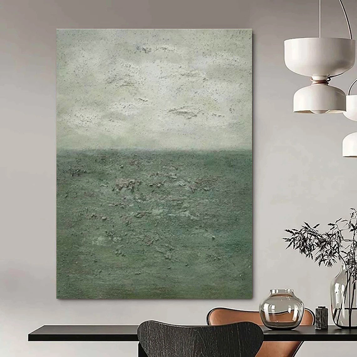 Stupendous Dimension Custom-Tailored Handmade Abstract Painting for Hallway & Entryway DLZ2204