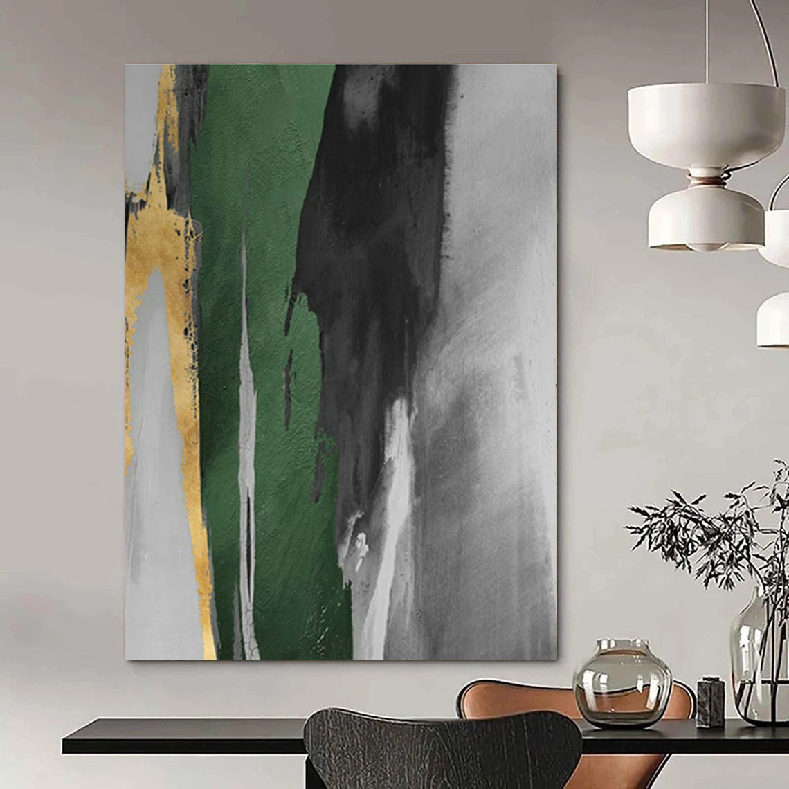 Oversized Tailored Abstract Wall Art for Office & Living Room DLZ1205