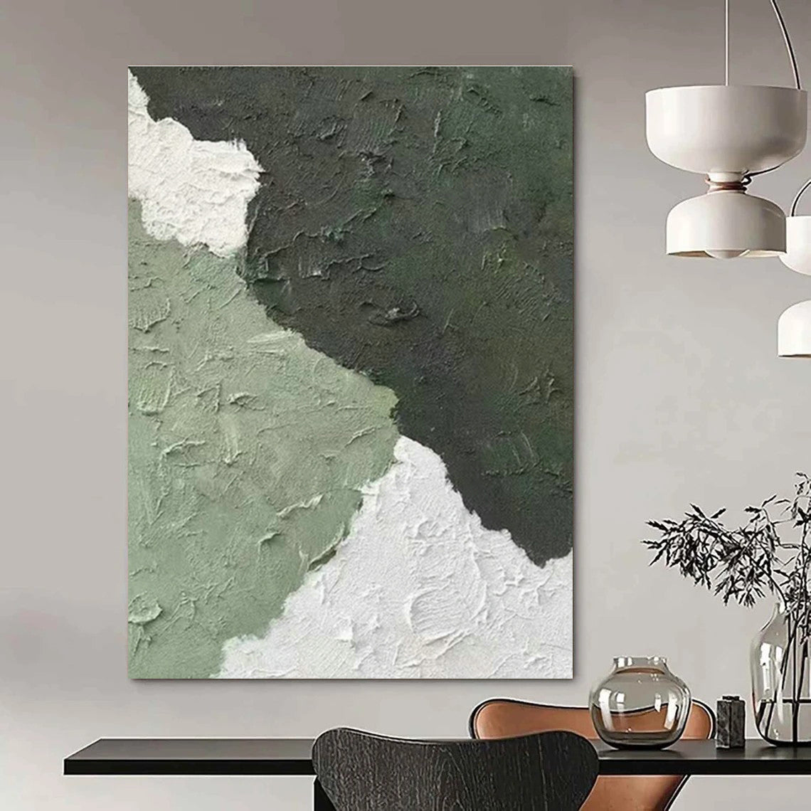 Oversized Grand Abstract Painting for Living Room & Office DLZ1333