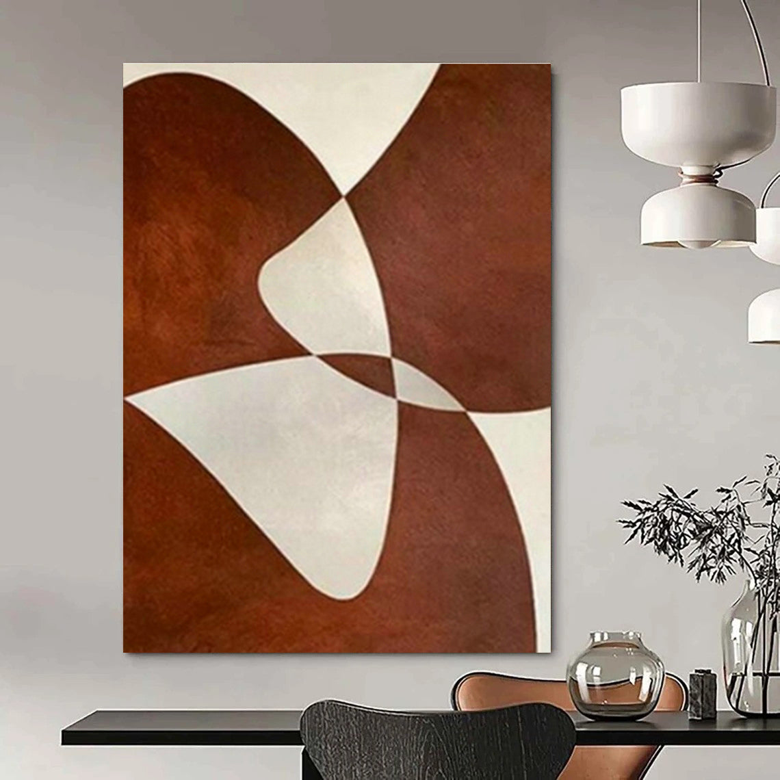 Big Hand Painted Abstract Wall Art for Office & Living Room DLZ2018